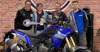 Großes POLO Jahresgewinnspiel 2023: Michael Preiherr gewinnt Yamaha Tenere (Foto: POLO Motorrad und Sportswear GmbH)